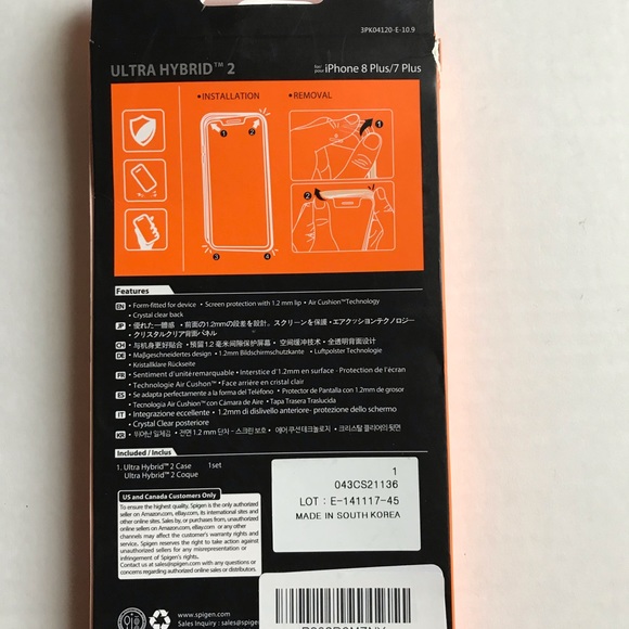Spigen iPhone 8 Plus/7 Plus Phone Case - Picture 2 of 12